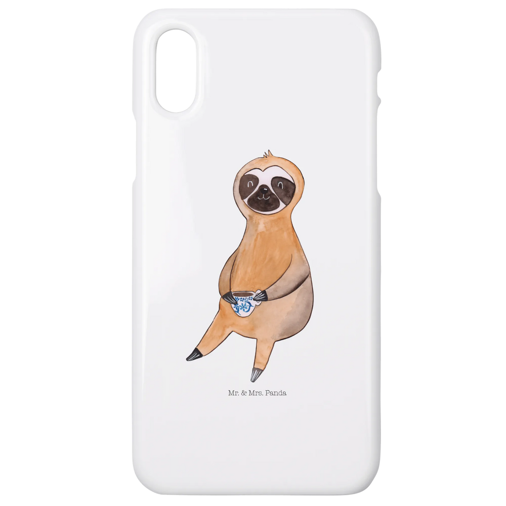 Handyhülle Faultier Kaffee Handy, Handycover, Iphone 10, Iphone X, Handy Case, Cover, Handyhülle, Hülle, Faultier, Faultier Deko, Faultier Geschenk, faul, Coffee, Erster Kaffee, Frühaufsteher, Kaffeegetränk, Morgenmuffel, Genießer, Kaffee, Kaffeetasse, Faultiere, Lieblingstier