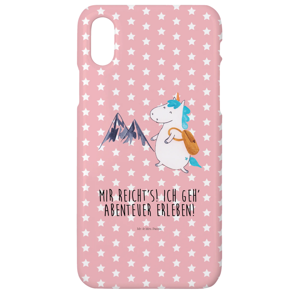 Handyhülle Einhorn Bergsteiger Iphone X, Handy, Cover, Hülle, Handyhülle, Iphone 10, Handy Case, Handycover, Einhorn Deko, Einhorn, Einhörner, Unicorn, Weltenbummler, Urlaub, Weltreise, Bergsteiger, Reisen, Abenteurer, Entdecker, Berge, Abenteuer