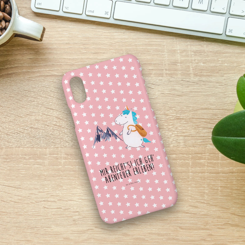 Handyhülle Einhorn Bergsteiger Iphone X, Handy, Cover, Hülle, Handyhülle, Iphone 10, Handy Case, Handycover, Einhorn Deko, Einhorn, Einhörner, Unicorn, Weltenbummler, Urlaub, Weltreise, Bergsteiger, Reisen, Abenteurer, Entdecker, Berge, Abenteuer