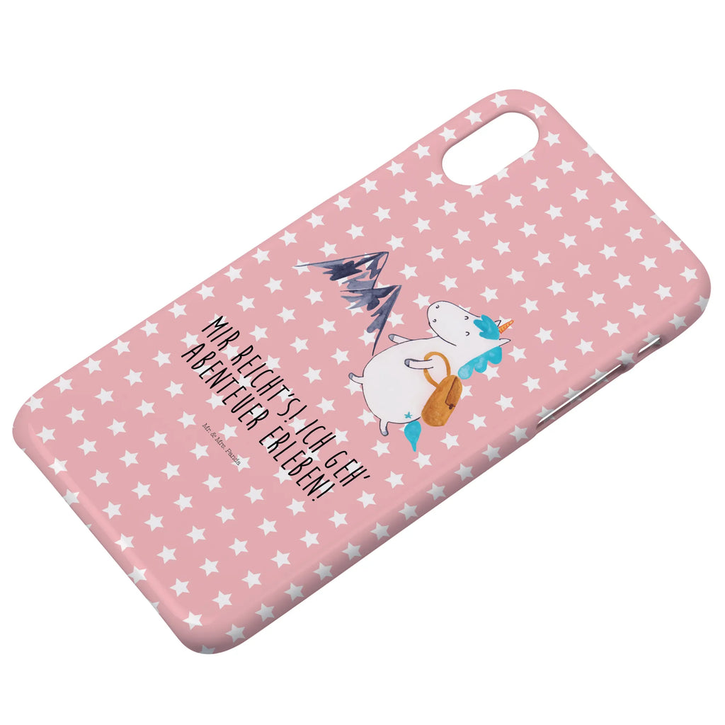 Handyhülle Einhorn Bergsteiger Iphone X, Handy, Cover, Hülle, Handyhülle, Iphone 10, Handy Case, Handycover, Einhorn Deko, Einhorn, Einhörner, Unicorn, Weltenbummler, Urlaub, Weltreise, Bergsteiger, Reisen, Abenteurer, Entdecker, Berge, Abenteuer