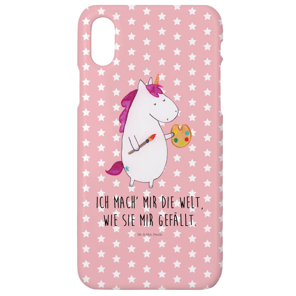 Phone case unicorn Artist Handyhülle, Hülle, Cover, Handy Case, Iphone X, Handycover, Handy, Iphone 10, Unicorn, Einhorn, Einhorn Deko, Einhörner, Maler, Englisch, Farbe, Artist, Zeichnen, Welt, Geschenk, Malen, Stift, Künstler, Pinsel