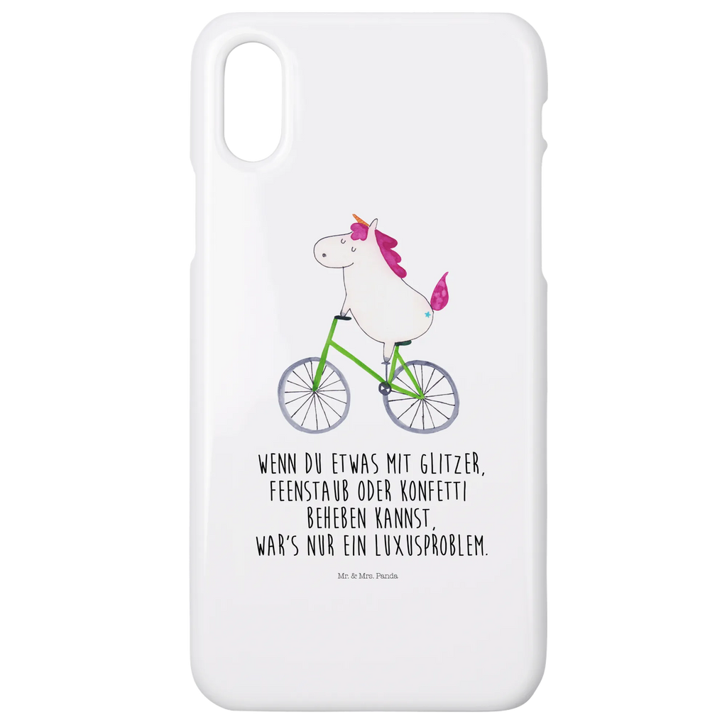 Handyhülle Einhorn Radfahrer Cover, Handyhülle, Handy, Iphone X, Handy Case, Hülle, Iphone 10, Handycover, Einhorn, Einhorn Deko, Einhörner, Unicorn, Bike, Konfetti, Feenstaub, Luxusproblem, Radfahrer, Rad, Radfahren, Liebeskummer, Kummer