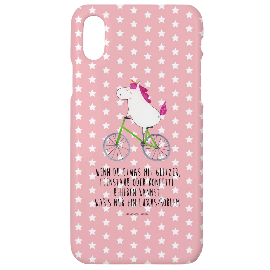 Handyhülle Einhorn Radfahrer Cover, Handyhülle, Handy, Iphone X, Handy Case, Hülle, Iphone 10, Handycover, Einhorn, Einhorn Deko, Einhörner, Unicorn, Bike, Konfetti, Feenstaub, Luxusproblem, Radfahrer, Rad, Radfahren, Liebeskummer, Kummer