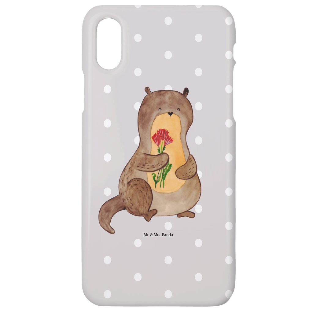 Handyhülle Otter Blumenstrauß Iphone X, Handy Case, Handycover, Iphone 10, Handyhülle, Cover, Hülle, Handy, Otter, Seeotter, Fischotter, Otter Seeotter See Otter