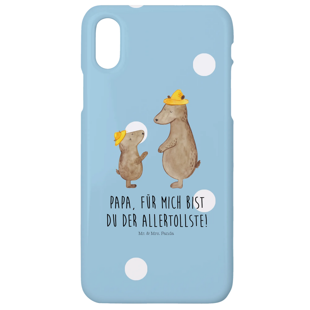 Etui na iPhone 10 Niedźwiedzie z kapeluszami Handy, Handycover, Iphone X, Hülle, Handyhülle, Iphone 10, Cover, Familie, Vatertag, Muttertag, Bruder, Schwester, Mama, Papa, Oma, Opa, Söhne, Bären, Kind, Vorbild, Dad, Bär, Lieblingsmensch, Daddy, Sohn, Vater-Sohn, Paps, Kinder, Family, Vater, Papi