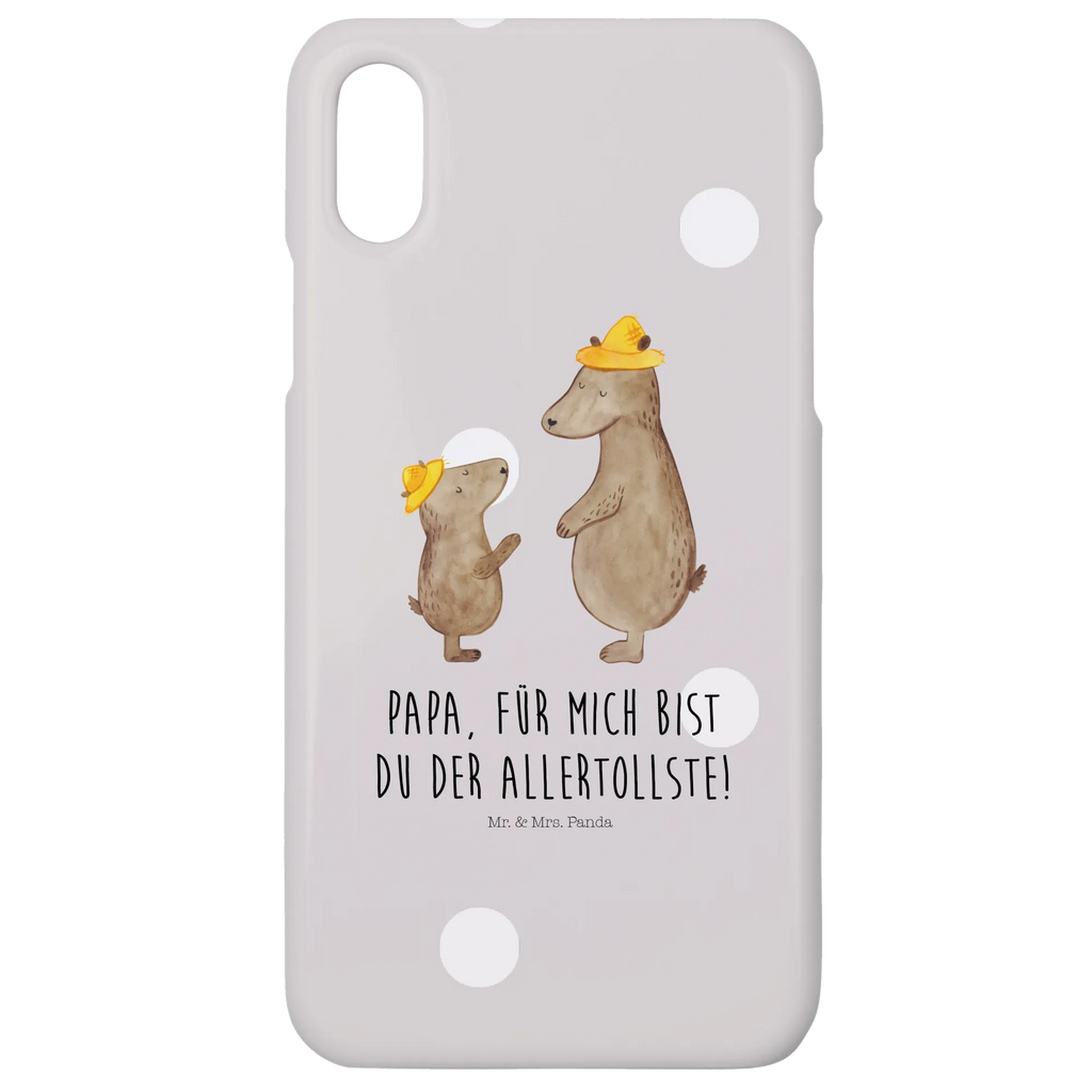 Etui na iPhone 10 Niedźwiedzie z kapeluszami Handy, Handycover, Iphone X, Hülle, Handyhülle, Iphone 10, Cover, Familie, Vatertag, Muttertag, Bruder, Schwester, Mama, Papa, Oma, Opa, Söhne, Bären, Kind, Vorbild, Dad, Bär, Lieblingsmensch, Daddy, Sohn, Vater-Sohn, Paps, Kinder, Family, Vater, Papi