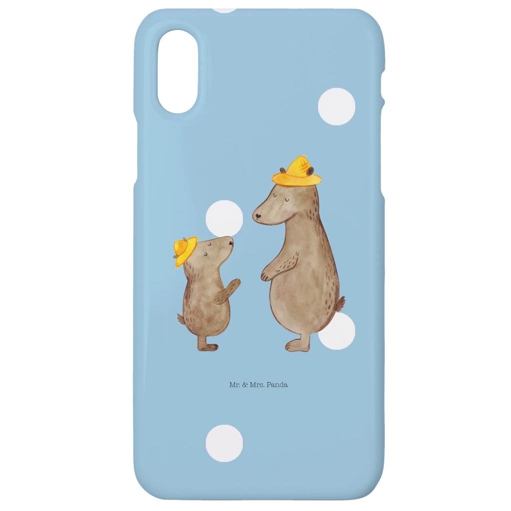 Etui na iPhone 10 Niedźwiedzie z kapeluszami Handy, Handycover, Iphone X, Hülle, Handyhülle, Iphone 10, Cover, Familie, Vatertag, Muttertag, Bruder, Schwester, Mama, Papa, Oma, Opa, Söhne, Bären, Kind, Vorbild, Dad, Bär, Lieblingsmensch, Daddy, Sohn, Vater-Sohn, Paps, Kinder, Family, Vater, Papi