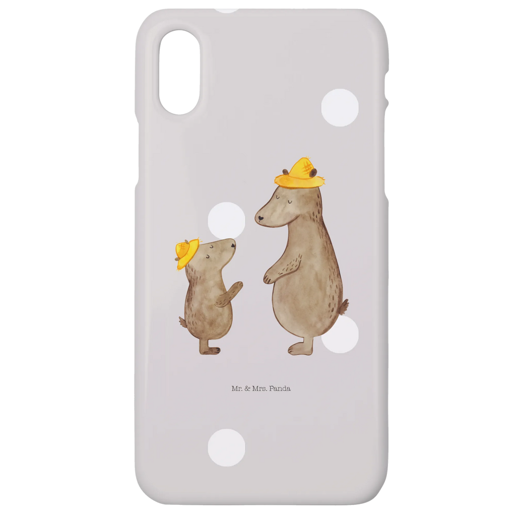 Etui na iPhone 10 Niedźwiedzie z kapeluszami Handy, Handycover, Iphone X, Hülle, Handyhülle, Iphone 10, Cover, Familie, Vatertag, Muttertag, Bruder, Schwester, Mama, Papa, Oma, Opa, Söhne, Bären, Kind, Vorbild, Dad, Bär, Lieblingsmensch, Daddy, Sohn, Vater-Sohn, Paps, Kinder, Family, Vater, Papi