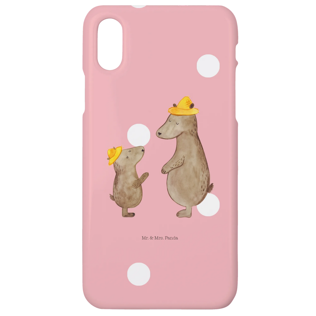 Etui na iPhone 10 Niedźwiedzie z kapeluszami Handy, Handycover, Iphone X, Hülle, Handyhülle, Iphone 10, Cover, Familie, Vatertag, Muttertag, Bruder, Schwester, Mama, Papa, Oma, Opa, Söhne, Bären, Kind, Vorbild, Dad, Bär, Lieblingsmensch, Daddy, Sohn, Vater-Sohn, Paps, Kinder, Family, Vater, Papi