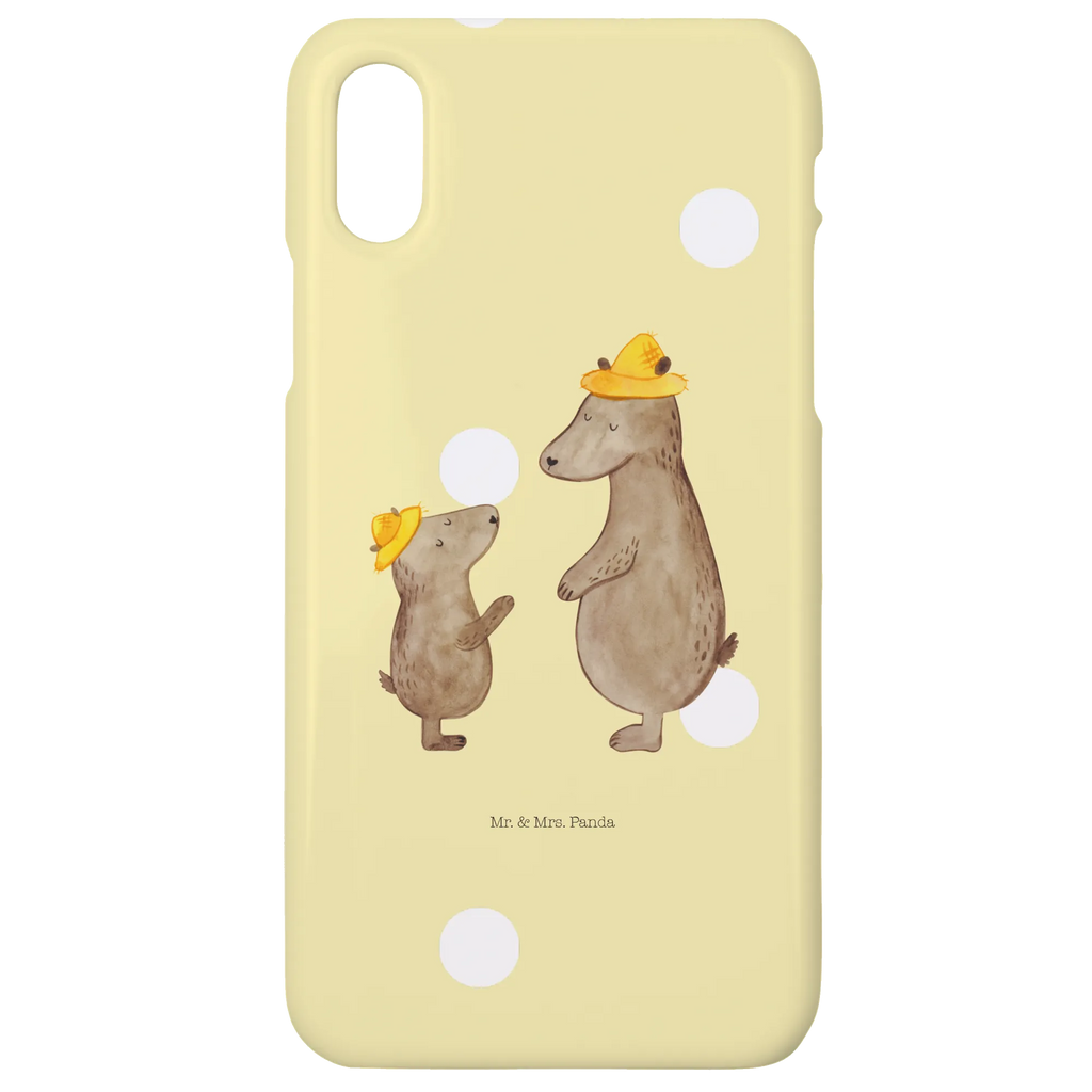 Etui na iPhone 10 Niedźwiedzie z kapeluszami Handy, Handycover, Iphone X, Hülle, Handyhülle, Iphone 10, Cover, Familie, Vatertag, Muttertag, Bruder, Schwester, Mama, Papa, Oma, Opa, Söhne, Bären, Kind, Vorbild, Dad, Bär, Lieblingsmensch, Daddy, Sohn, Vater-Sohn, Paps, Kinder, Family, Vater, Papi
