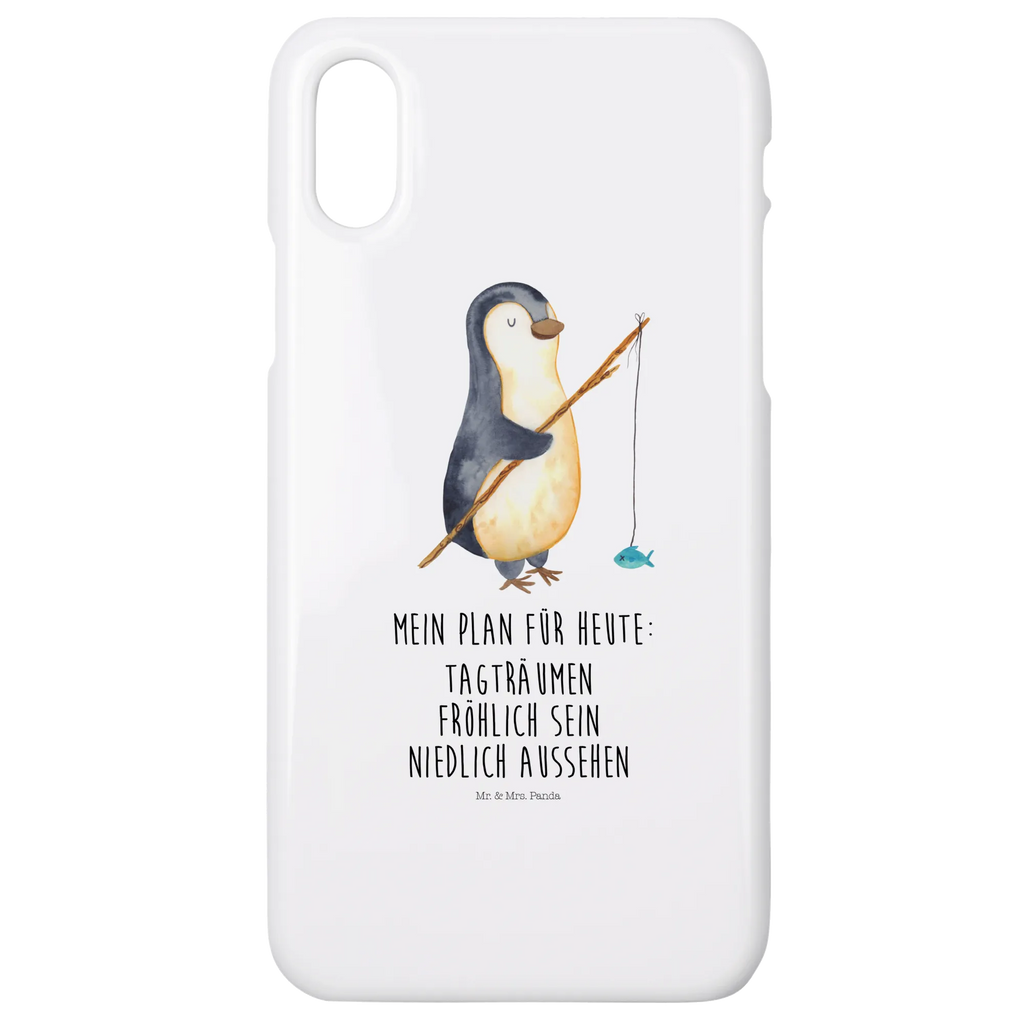 Phone case Penguin angler Iphone 10, mobile cover, mobile phone, mobile phone case, Iphone X, case, cover, Penguin, North Pole, Winter, Penguins, penguin, angler, hobby, planner, new start, gift, penguins, daydreams, daily schedule, vacation, gift idea, friends, fishing, weekend, motivation, plan