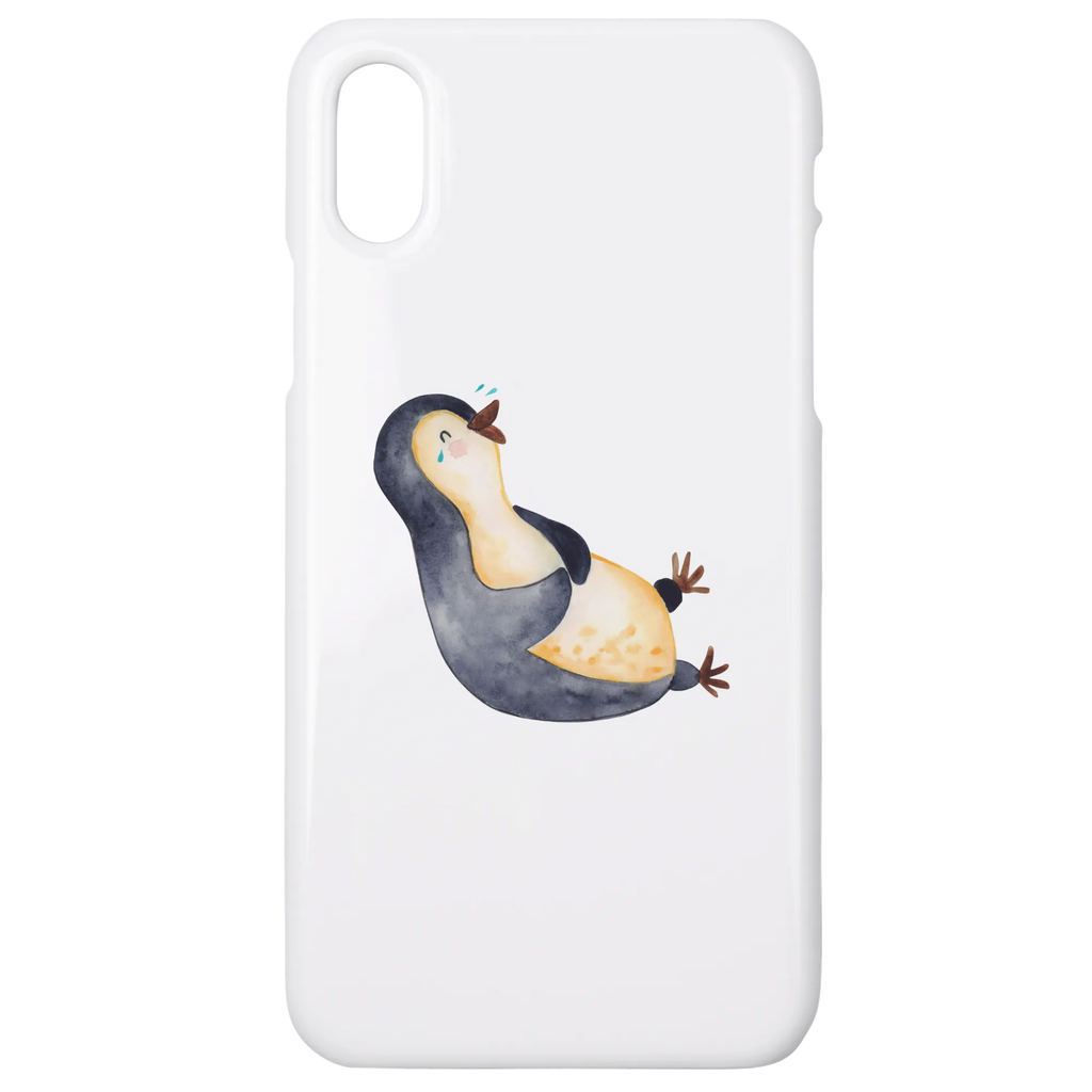Phone case Penguin Laugh Hülle, Handy Case, Iphone 10, Handy, Handycover, Cover, Handyhülle, Iphone X, Pinguin, Lachen, Pinguine, Fröhlich, Optimismus, Lustiger Spruch, Fröhlichkeit, Humor