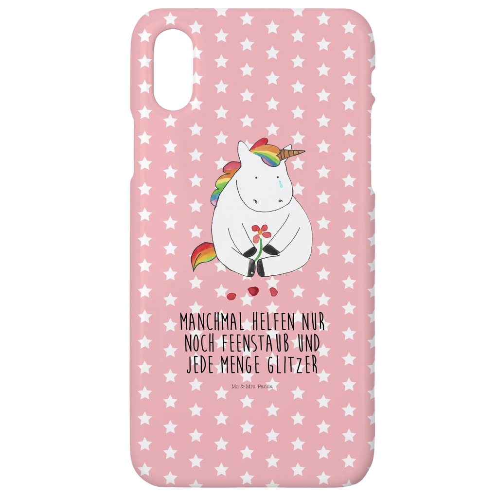 Phone case unicorn Sad Iphone X, case, cover, mobile phone, mobile phone case, mobile cover, Iphone 10, unicorn, unicorns, friends, consoling, flower, glitter, greeting card, Friendship, love, Unicorn, grief