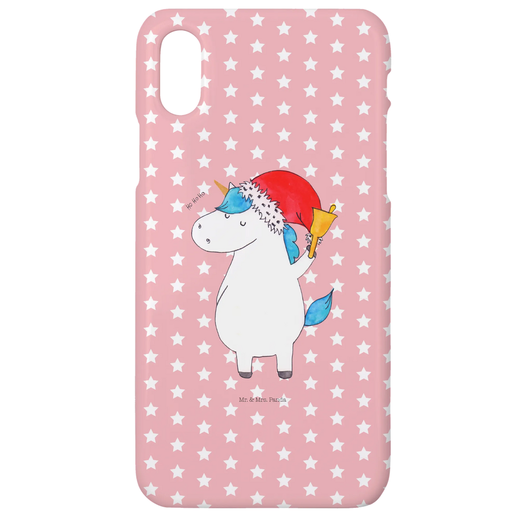 Phone case unicorn Santa Claus Iphone X, Hülle, Iphone 10, Handycover, Handy, Handy Case, Handyhülle, Cover, Einhorn Deko, Einhörner, Unicorn, Einhorn, Wunschzettel, Feenstaub, Weihnachtsmann, Schoki, Schokolade, Weihnachten, Wunschliste, Gin, Nikolaus