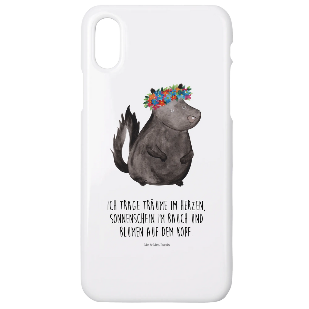 Phone case skunk Girl mobile cover, case, cover, mobile phone, Iphone X, Iphone 10, mobile phone case, Skunk, Predator, Namaste, Laugh, Stinker, Live, Wild animal, Stinky, Yoga, Love
