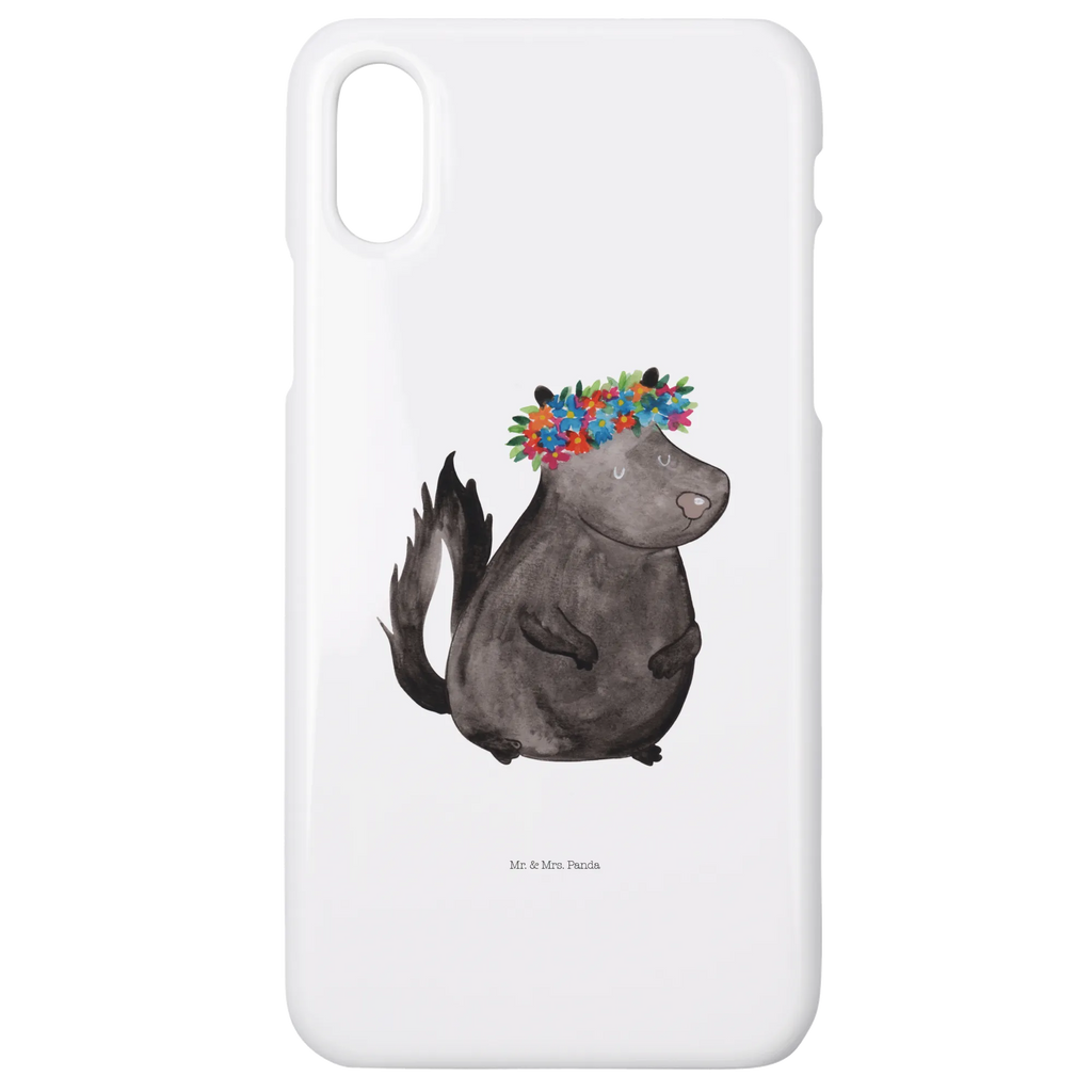 Phone case skunk Girl mobile cover, case, cover, mobile phone, Iphone X, Iphone 10, mobile phone case, Skunk, Predator, Namaste, Laugh, Stinker, Live, Wild animal, Stinky, Yoga, Love