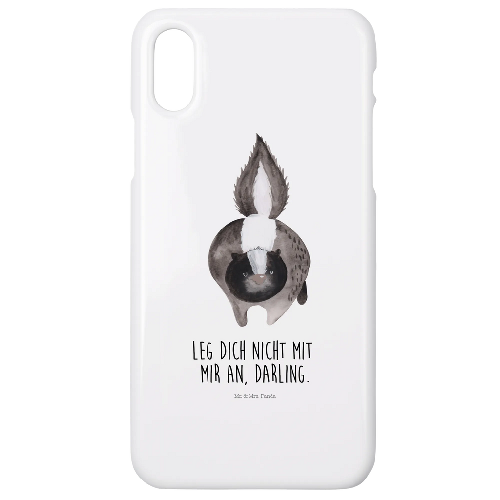 Etui na iPhone 10 skunks atak Handyhülle, Handy, Cover, Handycover, Iphone X, Handy Case, Iphone 10, Hülle, Skunk, Stinktier, Stinker, Drohung, wütend, Stinki, Wildtier, Raubtier