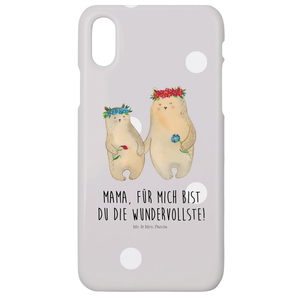 Phone case Bears with flower crown Iphone 10, Handyhülle, Hülle, Iphone X, Cover, Handy Case, Handycover, Handy, Vatertag, Bruder, Schwester, Opa, Familie, Muttertag, Mama, Oma, Papa, Kinder, Beste Mutter, Mami, Lieblingsmama, Tochter, Bär, Geschenk Mama. Muttertag, Weltbeste Mama, Family, Töchter, Bären, Lieblingsmensch, Kind, Mutti, Mutter, Vorbild