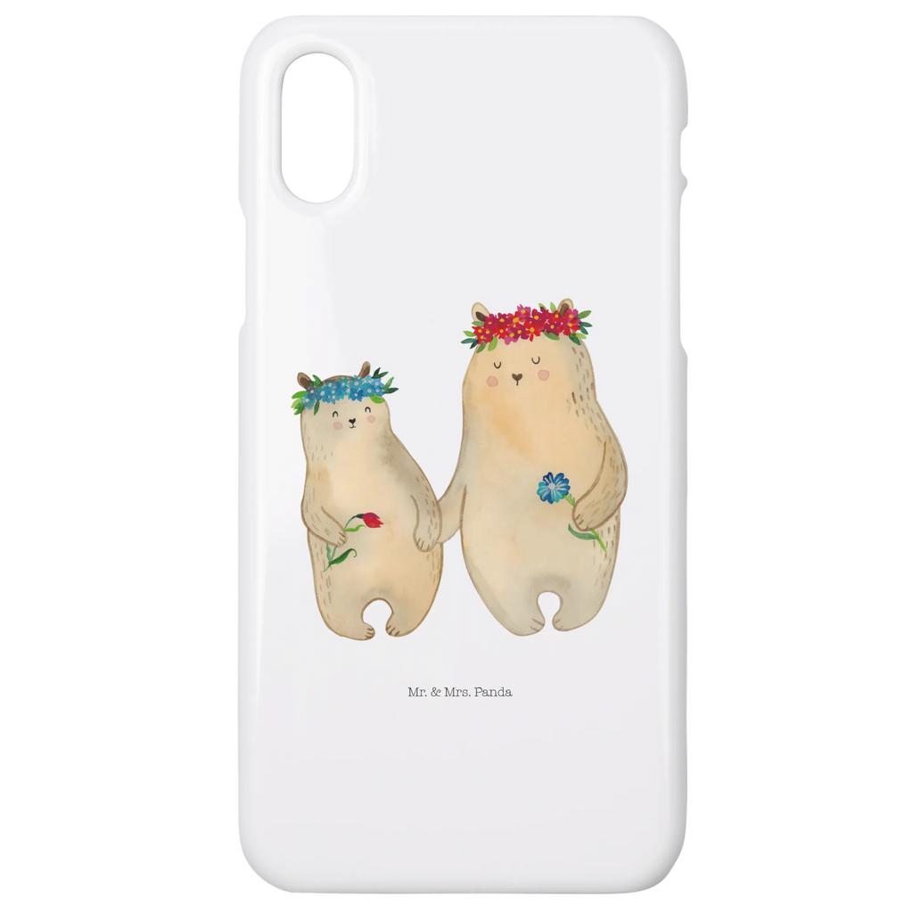 Phone case Bears with flower crown Iphone 10, Handyhülle, Hülle, Iphone X, Cover, Handy Case, Handycover, Handy, Vatertag, Bruder, Schwester, Opa, Familie, Muttertag, Mama, Oma, Papa, Kinder, Beste Mutter, Mami, Lieblingsmama, Tochter, Bär, Geschenk Mama. Muttertag, Weltbeste Mama, Family, Töchter, Bären, Lieblingsmensch, Kind, Mutti, Mutter, Vorbild