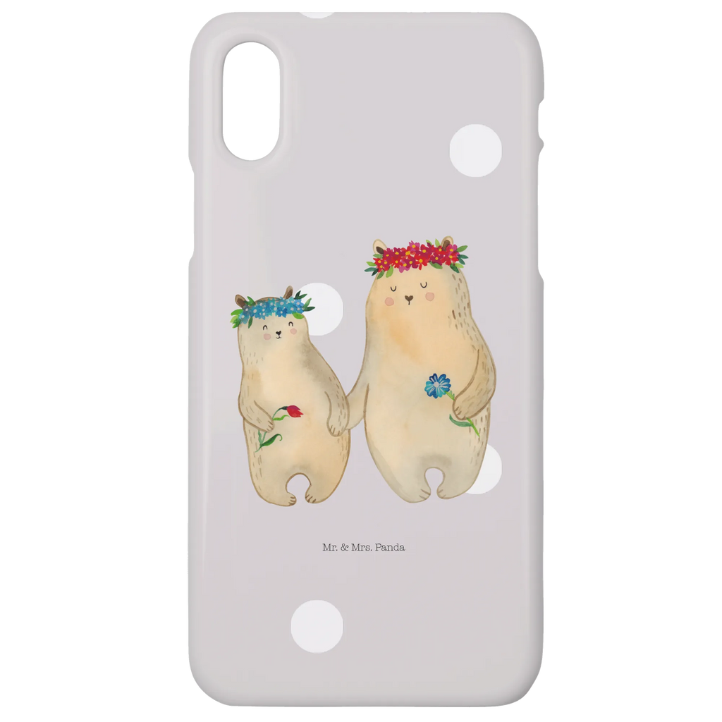Phone case Bears with flower crown Iphone 10, Handyhülle, Hülle, Iphone X, Cover, Handy Case, Handycover, Handy, Vatertag, Bruder, Schwester, Opa, Familie, Muttertag, Mama, Oma, Papa, Kinder, Beste Mutter, Mami, Lieblingsmama, Tochter, Bär, Geschenk Mama. Muttertag, Weltbeste Mama, Family, Töchter, Bären, Lieblingsmensch, Kind, Mutti, Mutter, Vorbild