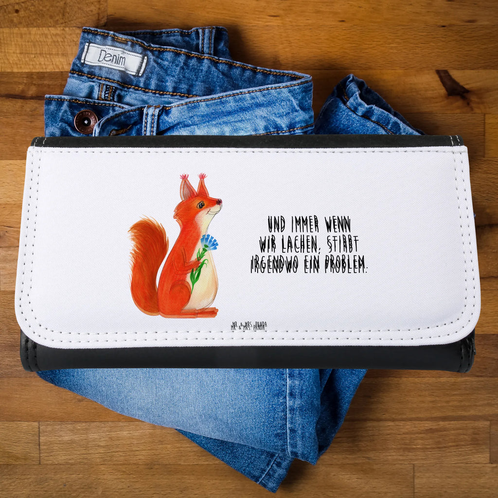 Portfel damski wiewiórka kwiat Motywy zwierzęce, dobra energia, zabawne powiedzonka, zwierzęta