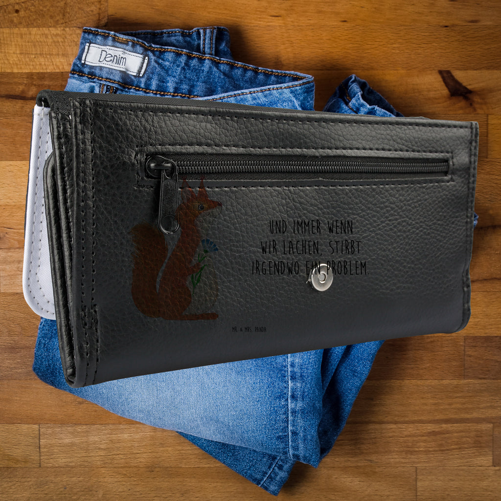 Portfel damski wiewiórka kwiat Motywy zwierzęce, dobra energia, zabawne powiedzonka, zwierzęta