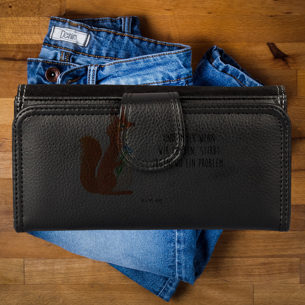 Portfel damski wiewiórka kwiat Motywy zwierzęce, dobra energia, zabawne powiedzonka, zwierzęta