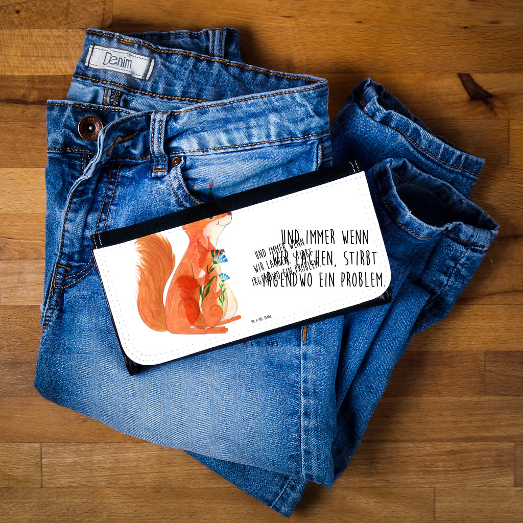 Portfel damski wiewiórka kwiat Motywy zwierzęce, dobra energia, zabawne powiedzonka, zwierzęta