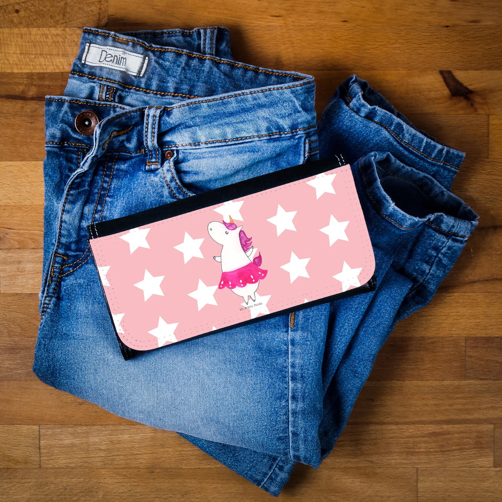 Ladies purse unicorn ballerina Purse, XXL, Wallet, Wallets, Ladies, Large, unicorn, unicorns, Unicorn, Dancer gift, Party, Einhorn, Flat, dancer present, Fun, Dancing, Celebration, English, Ballerina