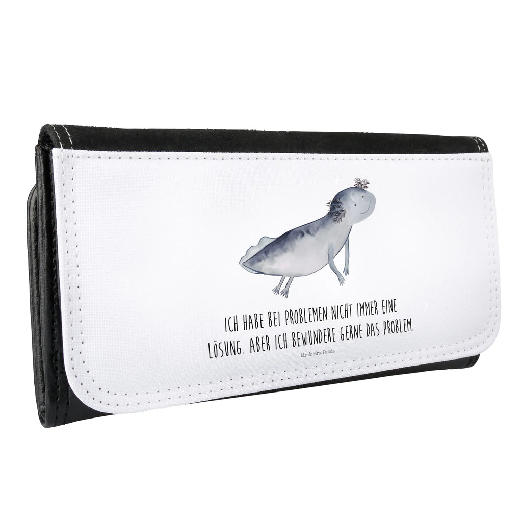 Ladies purse axolotl To swim Purse, Ladies, XXL, Wallet, Wallets, Large, Axolotl, Axelotl, marine animals, Mexican walking fish, salamander, tail, amphibians, problem, solutions, motivation, problems, axolot