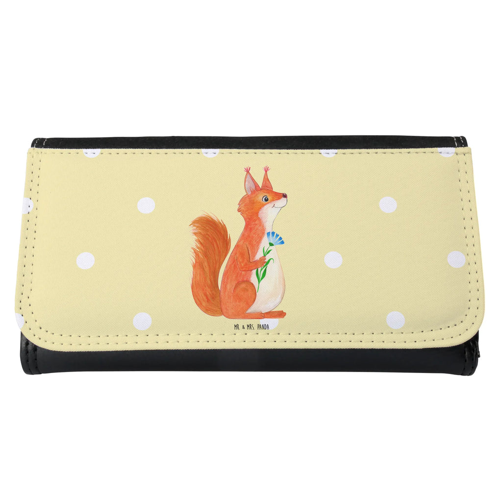 Portfel damski wiewiórka kwiat Motywy zwierzęce, dobra energia, zabawne powiedzonka, zwierzęta
