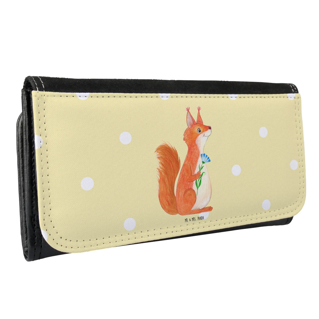 Portfel damski wiewiórka kwiat Motywy zwierzęce, dobra energia, zabawne powiedzonka, zwierzęta