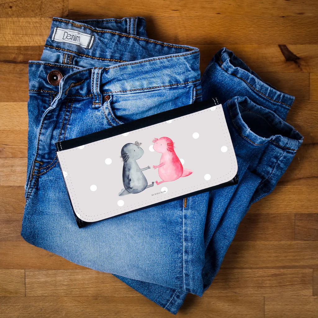 Ladies purse axolotl Love XXL, Ladies, Wallet, Purse, Large, Wallets, Axolotl, Axelotl, marine animals, Mexican walking fish, salamander, axolotl, tail, proof of love, amphibian, fiancé, husband, love, great love, axolot, anniversary, friend, valentine's day