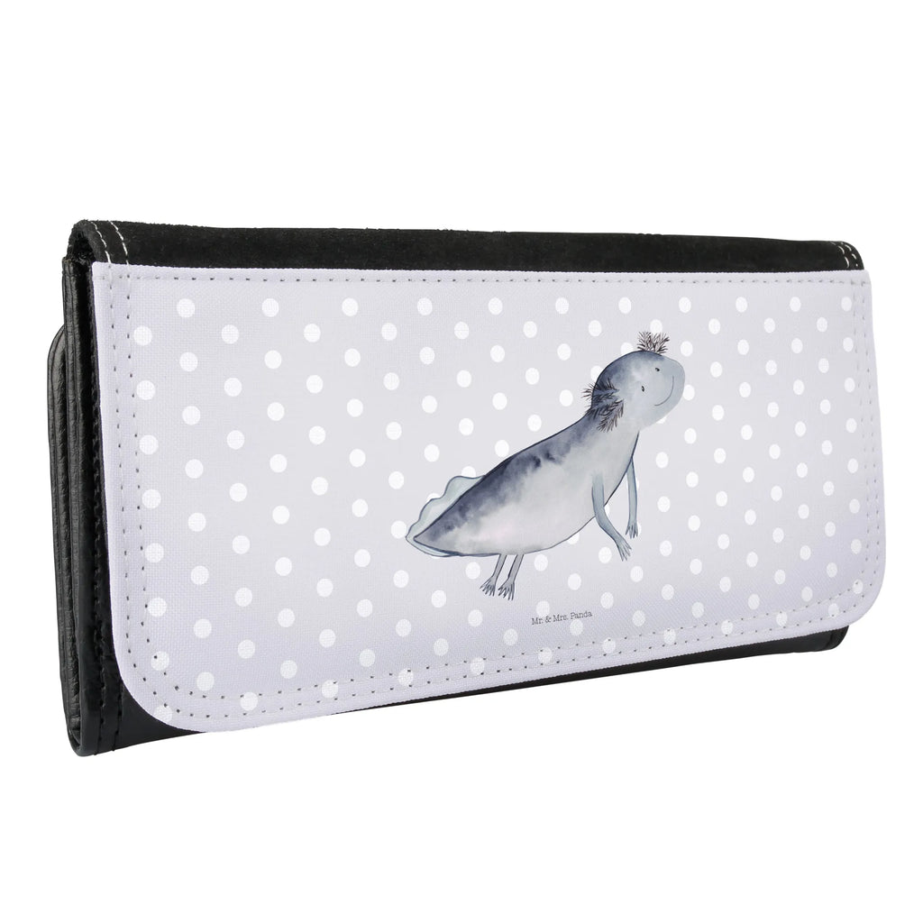 Ladies purse axolotl To swim Purse, Ladies, XXL, Wallet, Wallets, Large, Axolotl, Axelotl, marine animals, Mexican walking fish, salamander, tail, amphibians, problem, solutions, motivation, problems, axolot