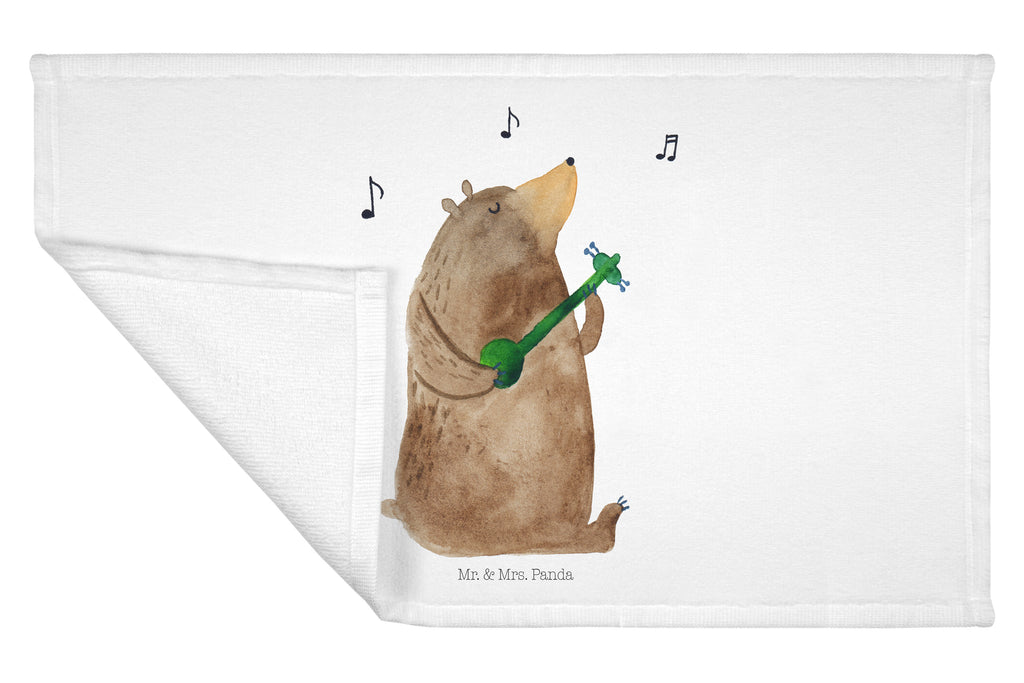 Handtuch Bär Gitarre Handtuch, Badehandtuch, Badezimmer, Handtücher, groß, Kinder, Baby, Bär, Teddy, Teddybär