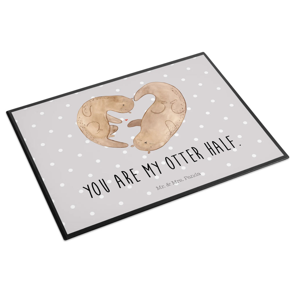 Schreibtischunterlage Otter Herz Schreibtisch Unterlagen, Schreibtischunterlage Groß, Büroartikel, Schreibtischauflage, Schreibunterlage, Schreibwaren, Bürobedarf, Otter, Fischotter, Seeotter, Bessere Hälfte, Hochzeitstag, Liebesgeschenk, Verlobung, Liebe, Jahrestag, gemeinsames Leben, Herz, Love you, Liebesbeweis