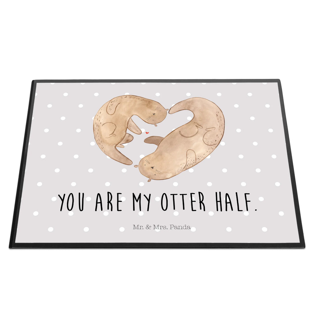 Schreibtischunterlage Otter Herz Schreibtisch Unterlagen, Schreibtischunterlage Groß, Büroartikel, Schreibtischauflage, Schreibunterlage, Schreibwaren, Bürobedarf, Otter, Fischotter, Seeotter, Bessere Hälfte, Hochzeitstag, Liebesgeschenk, Verlobung, Liebe, Jahrestag, gemeinsames Leben, Herz, Love you, Liebesbeweis