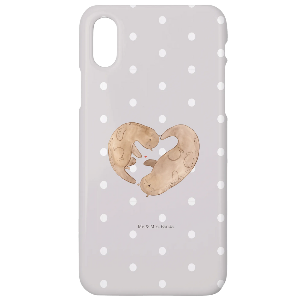 Handyhülle Otter Herz Hülle, Iphone 10, Handy Case, Cover, Handyhülle, Handycover, Iphone X, Handy, Otter, Seeotter, Fischotter, Hochzeitstag, Herz, Liebe, Jahrestag, Gemeinsames Leben, Liebesgeschenk, Verlobung, Liebesbeweis, Bessere Hälfte, Love You