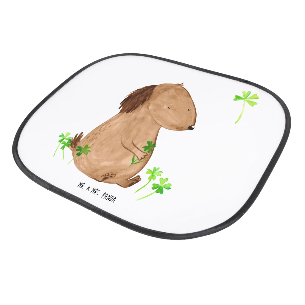 Osłona przeciwsłoneczna do samochodu pies koniczyna Pies, motyw psa, zwierzę domowe, rasa psa, miłośnik zwierząt, właściciel psa, powiedzenia