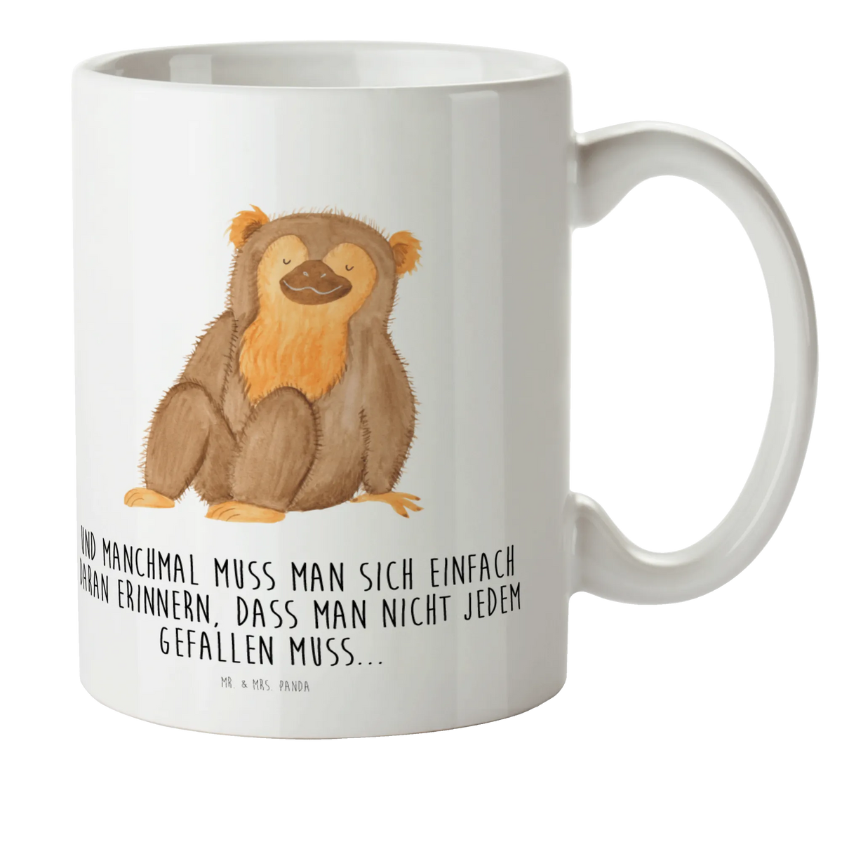 Kindertasse Affe