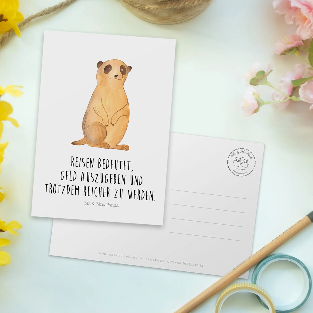 Postkarte Erdmännchen Karte, Geschenkkarte, Ansichtskarten, Einladungskarten Geburtstag, Einladung, Ansichtskarte, Grußkarte, Postkarte, Dankeskarte, Einladungskarte, Geburtstagskarte, Einladung Geburtstag, Afrika, Wildtiere, Erdmännchen, Weltreise, Afrikareise, Reisen, Spruch, Roadtrip, Traveling