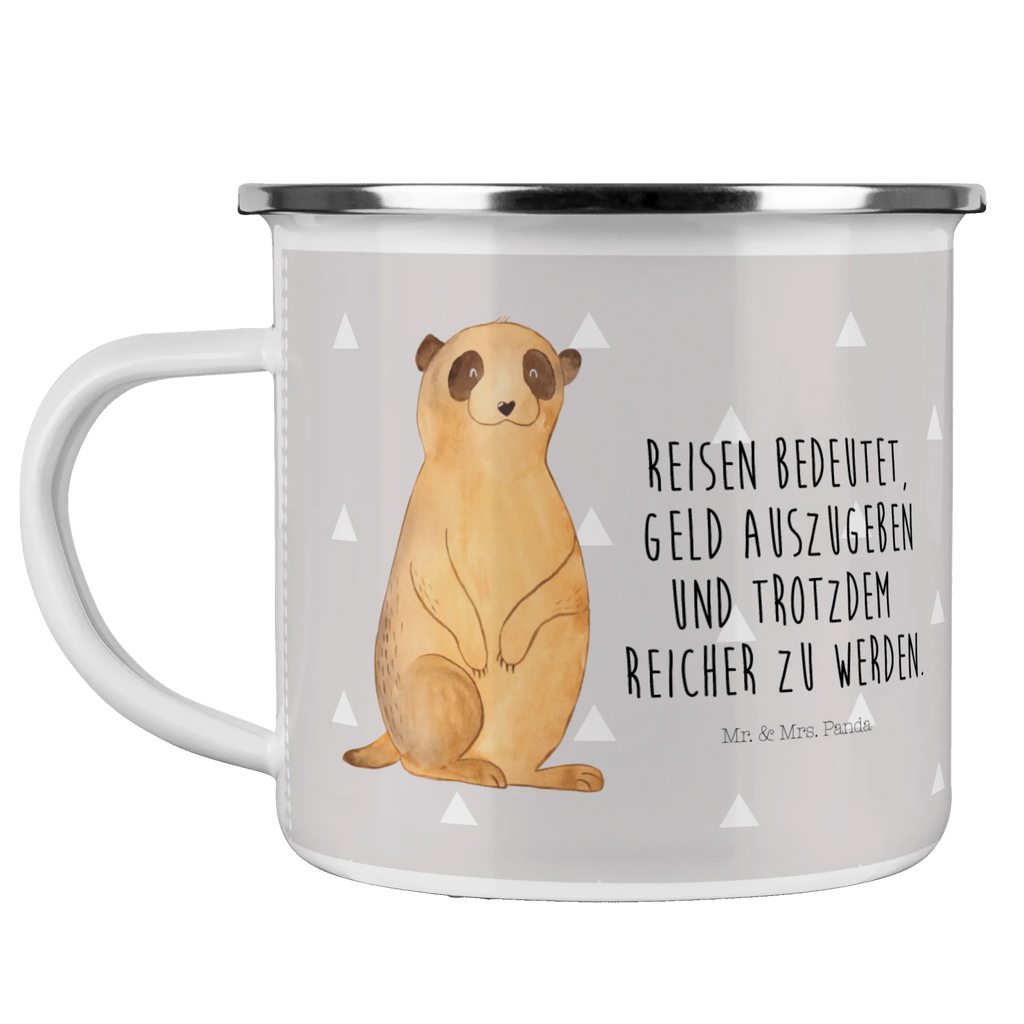 Enamel camping mug Meerkat wanderbecher, Becher, becher emaille, blechbecher, Teetasse, Pott, emaillebecher, wandertasse, Blechtasse, Tasse, Tasse Emaille, reisetasse, Kaffeetasse, Metalltasse, Kaffeebecher, Campingtasse, Campingbecher, Teebecher, Trinkbecher, Emaille Tasse, metallbecher, Reisebecher, Emaille Becher, Emailletasse, Wildtiere, Afrika, Afrikareise, Erdmännchen, Traveling, Reisen, Roadtrip, Spruch, Weltreise