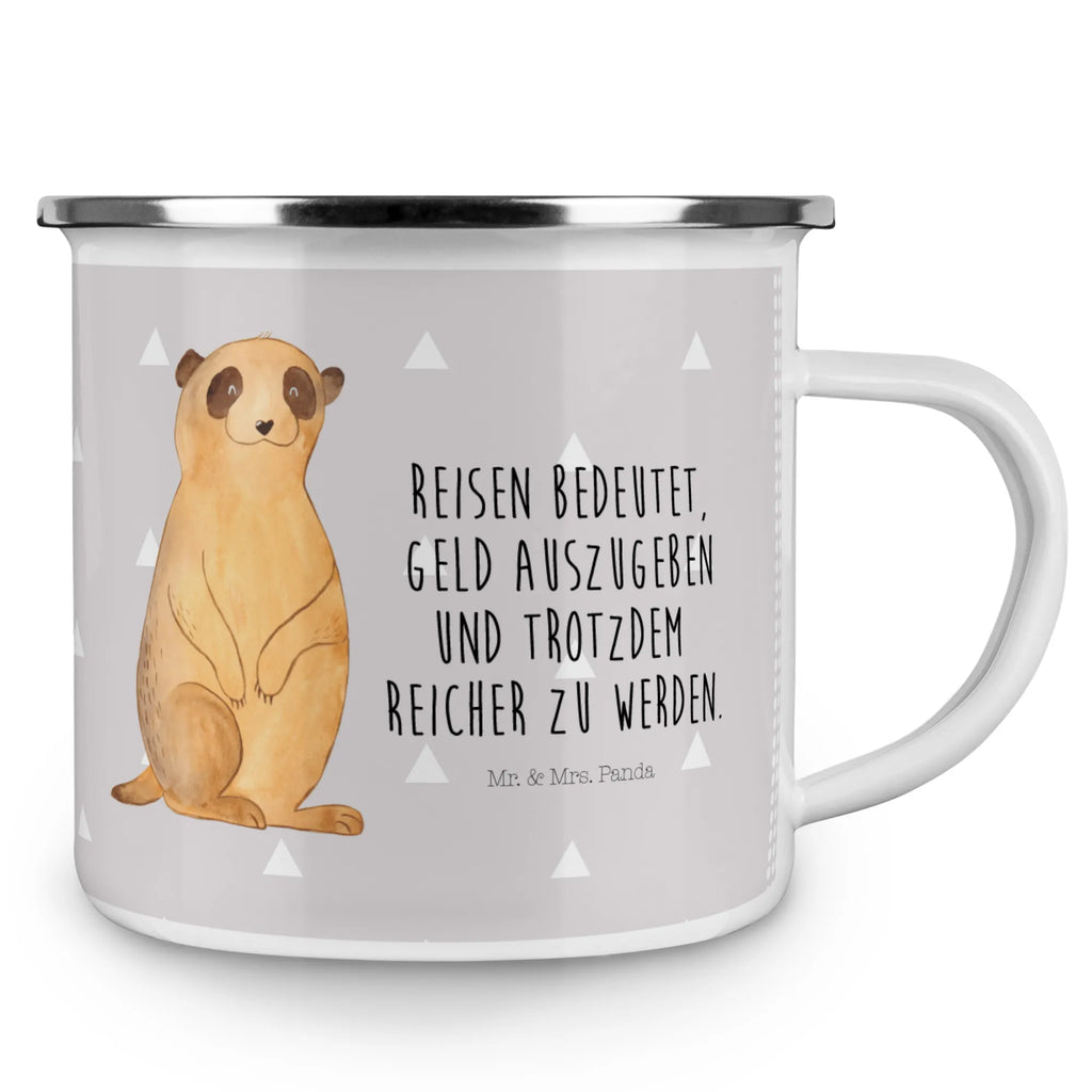 Enamel camping mug Meerkat wanderbecher, Becher, becher emaille, blechbecher, Teetasse, Pott, emaillebecher, wandertasse, Blechtasse, Tasse, Tasse Emaille, reisetasse, Kaffeetasse, Metalltasse, Kaffeebecher, Campingtasse, Campingbecher, Teebecher, Trinkbecher, Emaille Tasse, metallbecher, Reisebecher, Emaille Becher, Emailletasse, Wildtiere, Afrika, Afrikareise, Erdmännchen, Traveling, Reisen, Roadtrip, Spruch, Weltreise