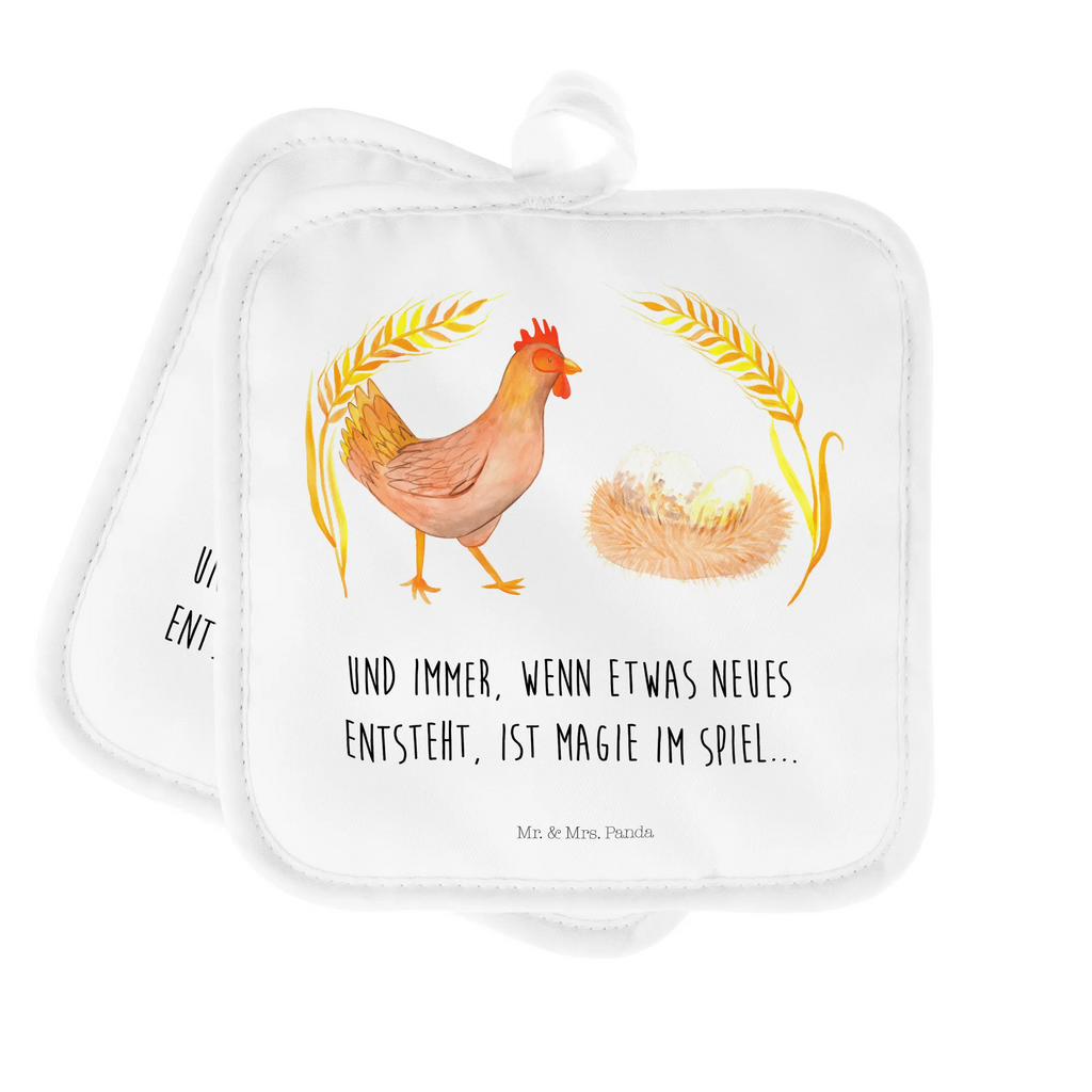 Pot holder Chicken Proud Topflappen 2er Set, Topflappen, Topflappenset, Topfuntersetzer, topfhalter, Topfhandschuhe, Topflappen Set, 2er Set Topflappen, Landwirt, Hoftiere, Bauernhof, Landwirtin, Hühner, Geburt, Henne, Motivation, Magie, Schwangerschaft, Landleben, Spruch, Eier, Hahn, Hof