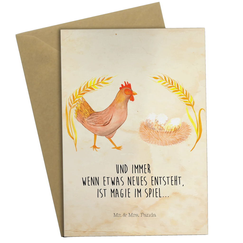 Grußkarte Huhn stolz Karte, Hochzeitskarte, Klappkarte, Geburtstagskarte, Grußkarte, Glückwunschkarte, Ansichtskarten, Einladungskarte, Bauernhof, Hoftiere, Landwirt, Landwirtin, Landleben, Henne, Magie, Schwangerschaft, Hühner, Geburt, Spruch, Motivation, Hahn, Hof, Eier