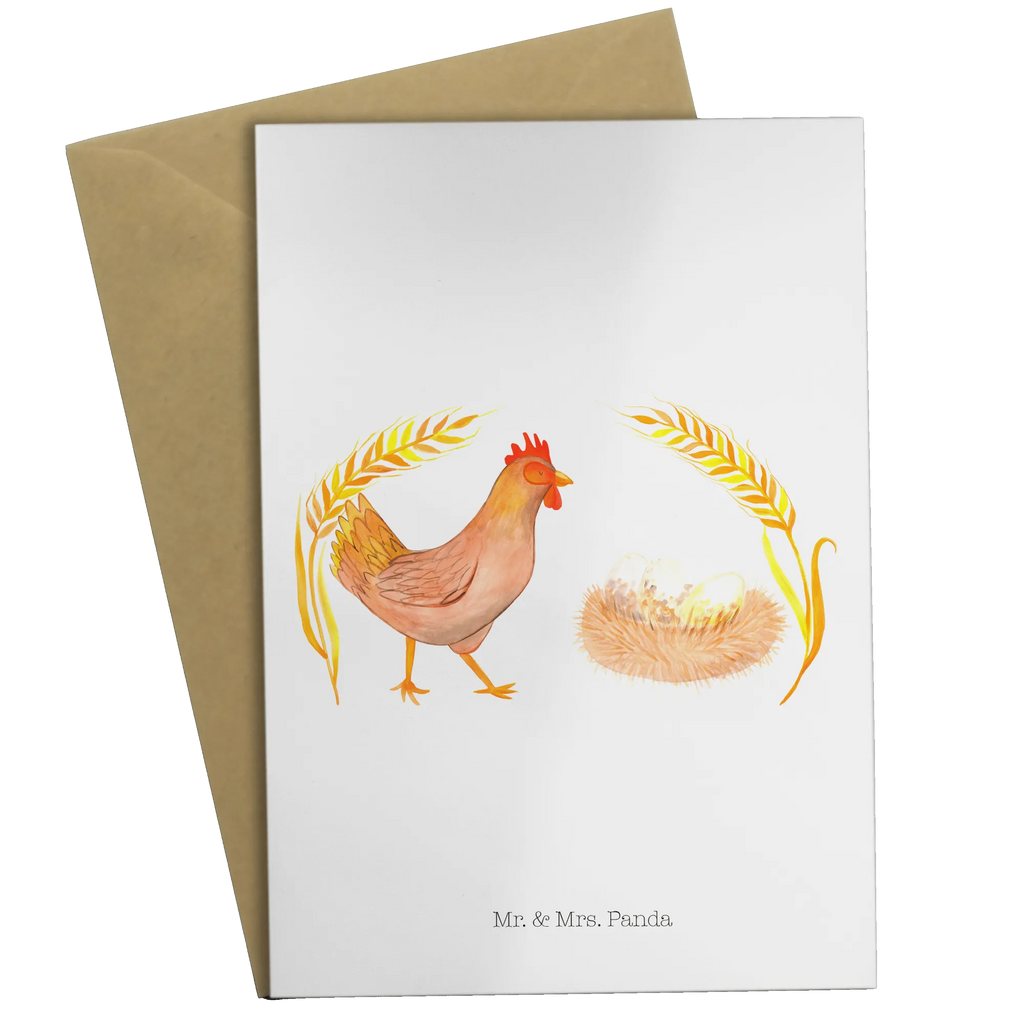 Grußkarte Huhn stolz Karte, Hochzeitskarte, Klappkarte, Geburtstagskarte, Grußkarte, Glückwunschkarte, Ansichtskarten, Einladungskarte, Bauernhof, Hoftiere, Landwirt, Landwirtin, Landleben, Henne, Magie, Schwangerschaft, Hühner, Geburt, Spruch, Motivation, Hahn, Hof, Eier