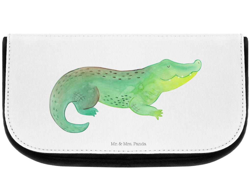 Kosmetiktasche Krokodil reise kosmetiktasche, zubehörtasche, kleines Täschchen, Waschtasche, Beautybag, Toilettentasche, Organizer Tasche, reiseschminktasche, Necessaire, Kosmetiktasche, Schminkbeutel, toilettenbeutel, kosmetiktäschchen, kulturtäschchen, Schminktasche, Schminktäschchen, bad tasche, Reisenecessaires, Waschbeutel, Beauty Bag, Make-Up Bag, beauty case, kosmetik beutel, Kulturtasche, hygiene tasche, beauty tasche, utensilientasche, Kulturbeutel, Urlaub, Meer, Meerestiere, Beste Freundin, Verrückt sein, Freundin, Reiselust, Lieblingsmensch, Spontan sein, Abenteuerlust, Krokodile, Krokodil