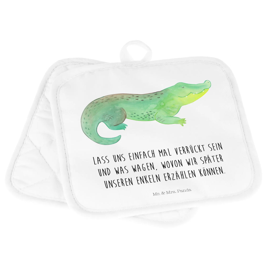 2er Set Topflappen  Krokodil Topflappen Set, Topflappenset, 2er Set Topflappen, Topflappen 2er Set, Topfuntersetzer, Topflappen, topfhalter, Topfhandschuhe, Urlaub, Meer, Meerestiere, Beste Freundin, Abenteuerlust, Krokodil, Verrückt sein, Lieblingsmensch, Freundin, Spontan sein, Reiselust, Krokodile