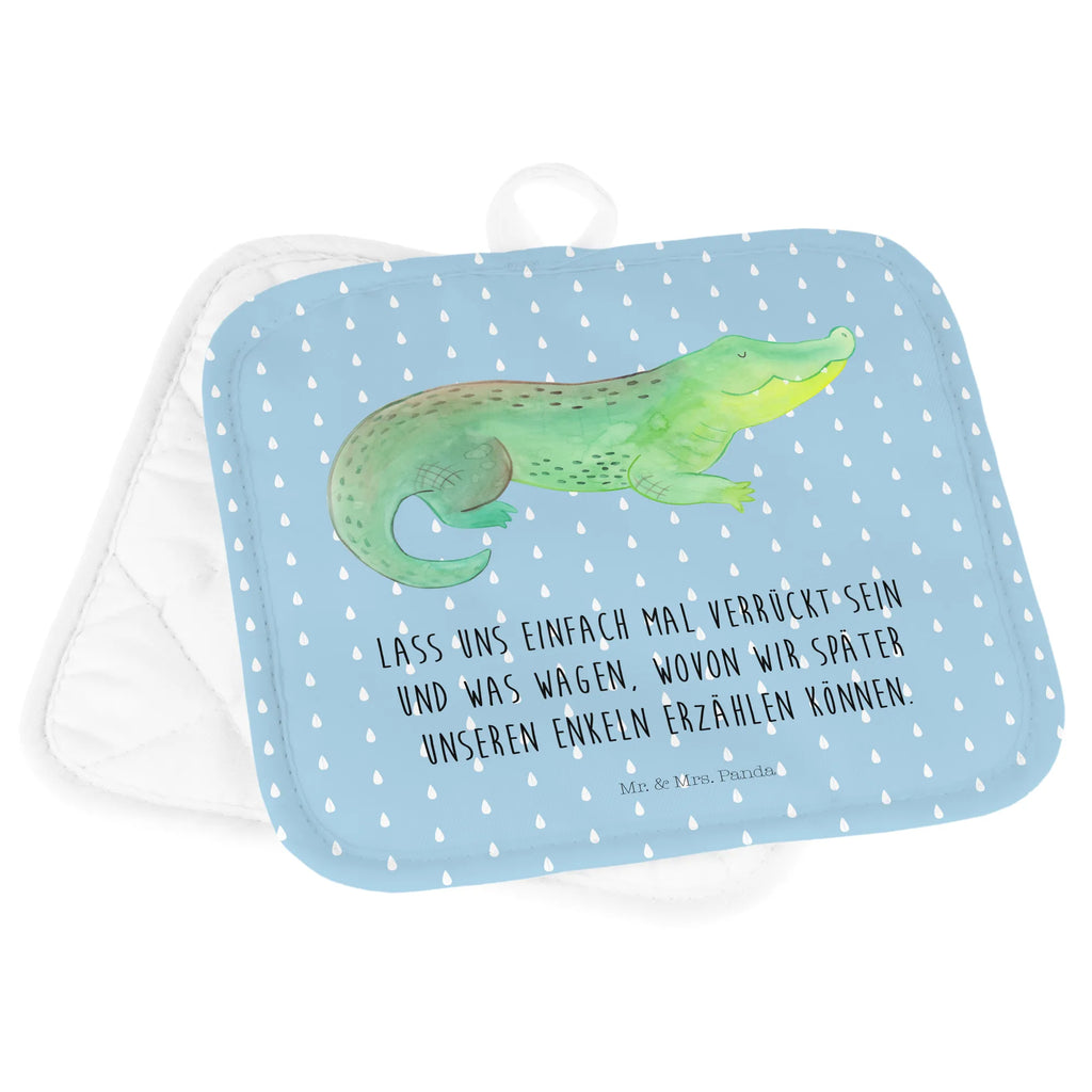 2er Set Topflappen  Krokodil Topflappen Set, Topflappenset, 2er Set Topflappen, Topflappen 2er Set, Topfuntersetzer, Topflappen, topfhalter, Topfhandschuhe, Urlaub, Meer, Meerestiere, Beste Freundin, Abenteuerlust, Krokodil, Verrückt sein, Lieblingsmensch, Freundin, Spontan sein, Reiselust, Krokodile