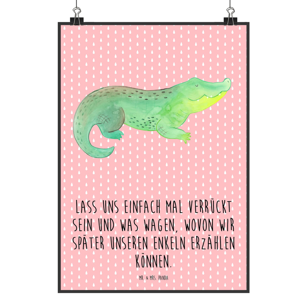 Poster Crocodile Plakat, grafikposter, wandkunst, Wanddekoration, Kunstdruck, kunstdruck poster, Wandschmuck, Poster, wanddeko, Wandposter, Wanddeko Bild, Deko Bild, Wandbild, wanddruck, Posterdruck, Bild, Designposter, Bild für Wand, drucke, kunstposter, Mr. & Mrs. Panda Poster, kunst für die wand, Meer, Meerestiere, Urlaub, Krokodile, Abenteuerlust, Beste Freundin, Verrückt sein, Krokodil, Freundin, Spontan sein, Lieblingsmensch, Reiselust